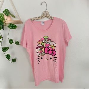 Hello Kitty Cafe Dessert Tee